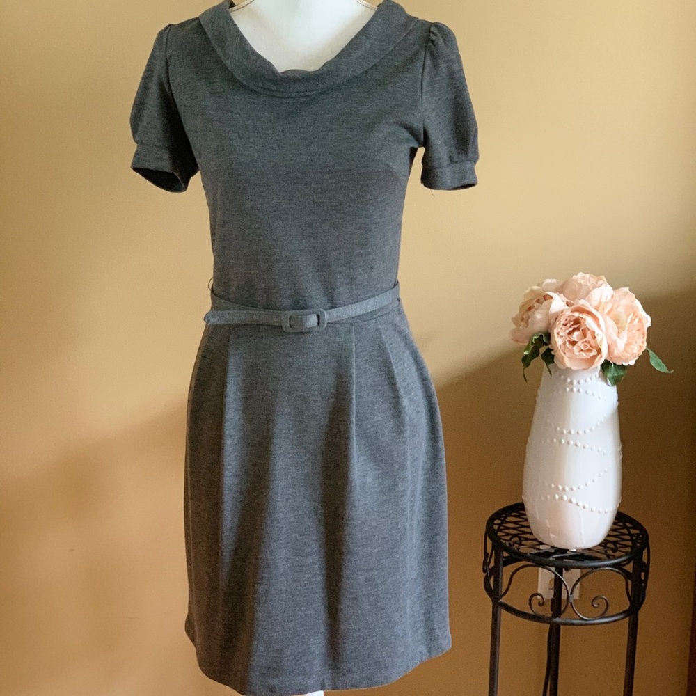 Aqua Dress in Gray